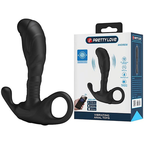 App Control Vibrating Prostate Massager by Baile