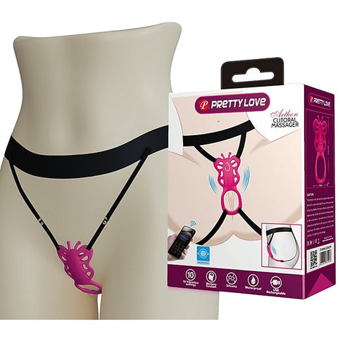 Aethon Rechargeable Strap-on Butterfly Massager by Baile