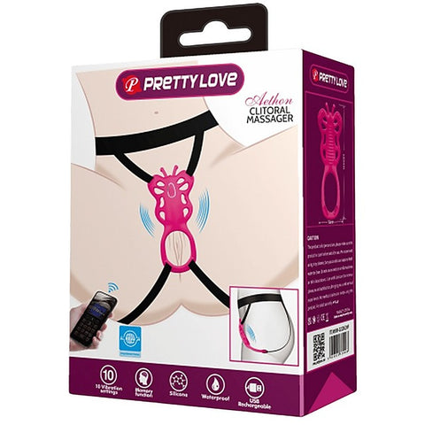 Aethon Rechargeable Strap-on Butterfly Massager by Baile