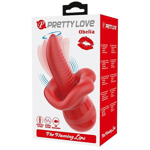Obelia Flaming Lips Rechargeable Clitoral Stimulator