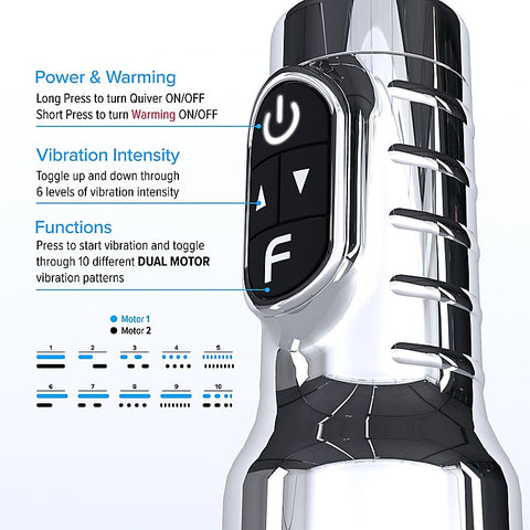 Quiver Rechargeable Vibrating Male Stroker by Fleshlight