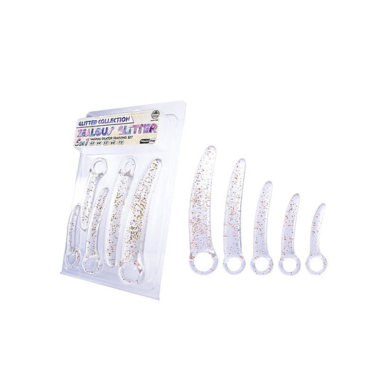 Zealous Glitter TPE Dilator Kit by NANMA