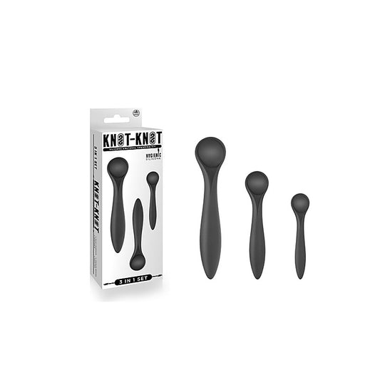 Knot-Knot Silicone Urethral Plug Set by NANMA Corporation
