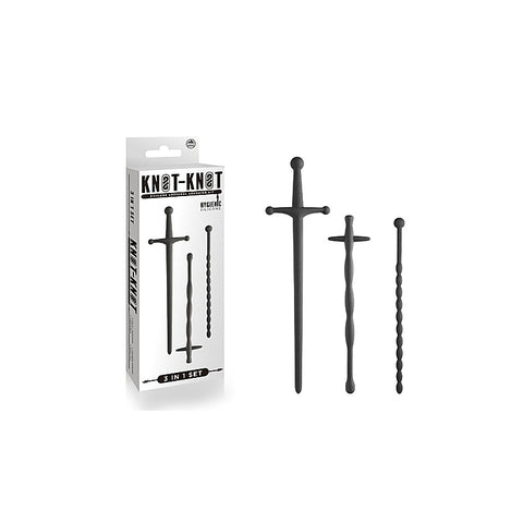 Knot-Knot Silicone Urethral Sounds Kit by NANMA