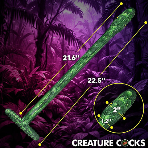 Creature Cocks Slither Silicone Dildo by XR Brands