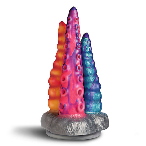Creature Cocks Tenta-Trio Fantasy Silicone Dildo