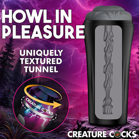 Creature Cocks Wolf Realistic Ass Stroker by XR Brands