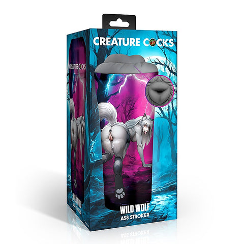 Creature Cocks Wolf Realistic Ass Stroker by XR Brands