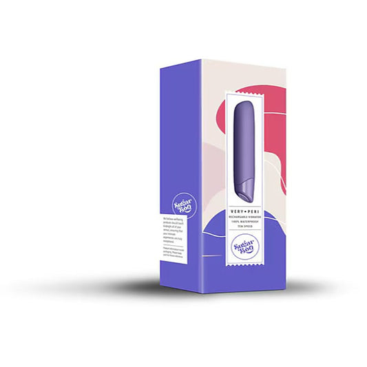 SugarBoo Very Peri Rechargeable Vibrator by Rocks Off