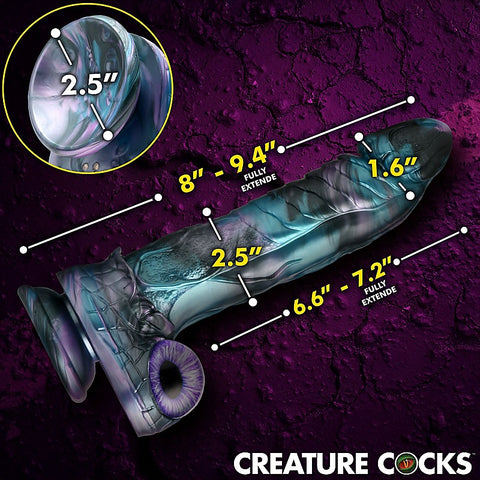Astro-Thrust Vibrating Silicone Dildo by XR Brands