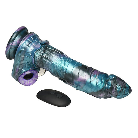 Astro-Thrust Vibrating Silicone Dildo by XR Brands