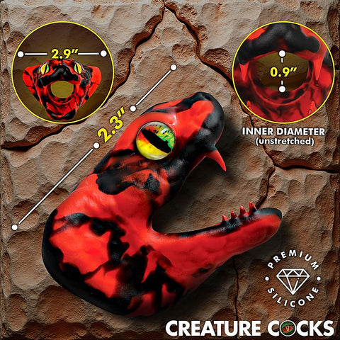 Master Cobra Silicone Cock Ring by XR Brands