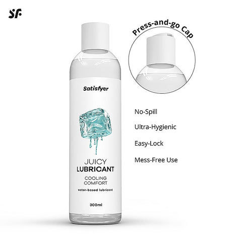Juicy Cooling Comfort Water Based Lubricant by Satisfyer