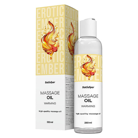 Comforting Scented Adult Massage Oil by Satisfyer