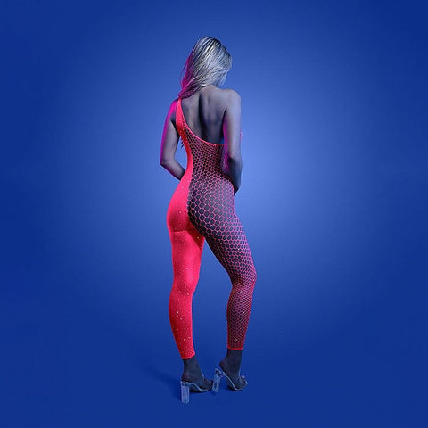 GLOW Hyperdrive Glow In Dark Bodystocking