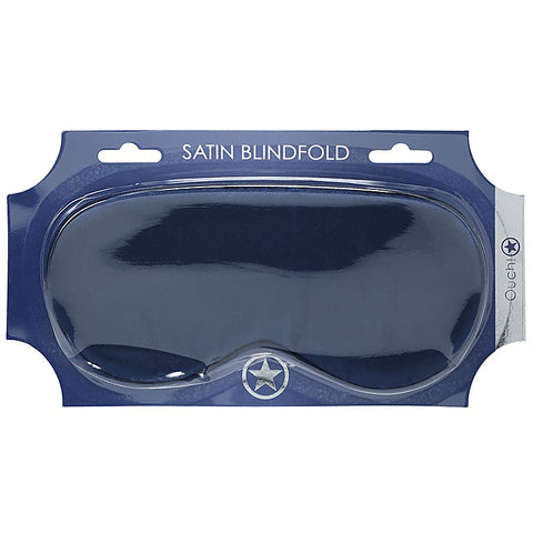 OUCH! Bondage Play Satin Eye Mask by Shots Toys