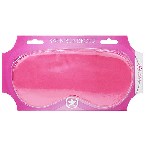 OUCH! Bondage Play Satin Eye Mask by Shots Toys