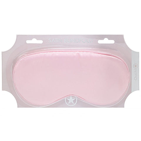 OUCH! Bondage Play Satin Eye Mask by Shots Toys