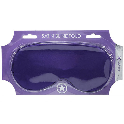 OUCH! Bondage Play Satin Eye Mask by Shots Toys