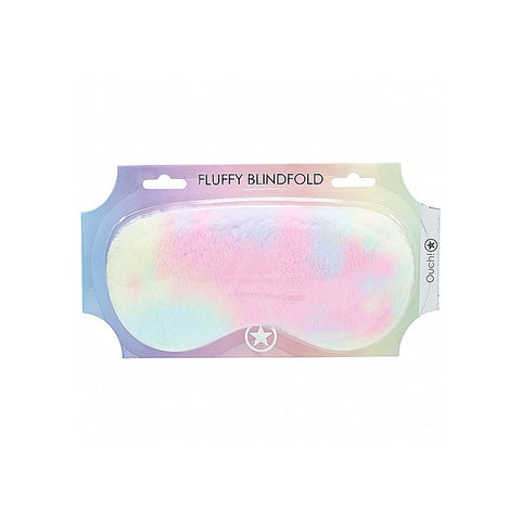 OUCH! Fetish Power Play Fluffy Eye Mask by Shots Toys