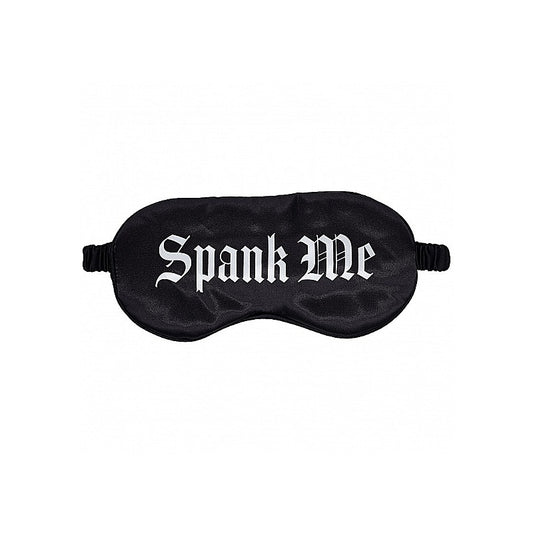 Spank Me Printed Fetish Play Eye Mask by Shots Toys