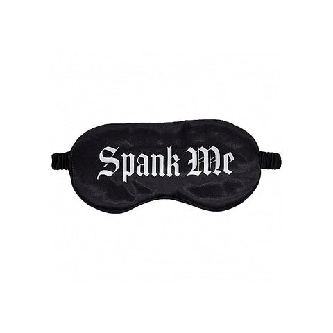 Spank Me Printed Fetish Play Eye Mask by Shots Toys