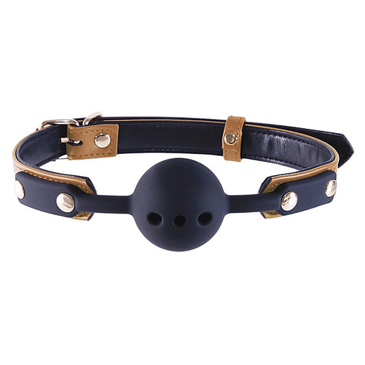 Breathable BDSM Play Silicone Gag Ball by NANMA