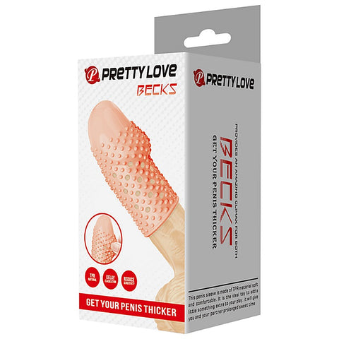 Becks Realistic Penis Extension Sleeve by Baile