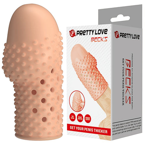 Becks Realistic Penis Extension Sleeve by Baile