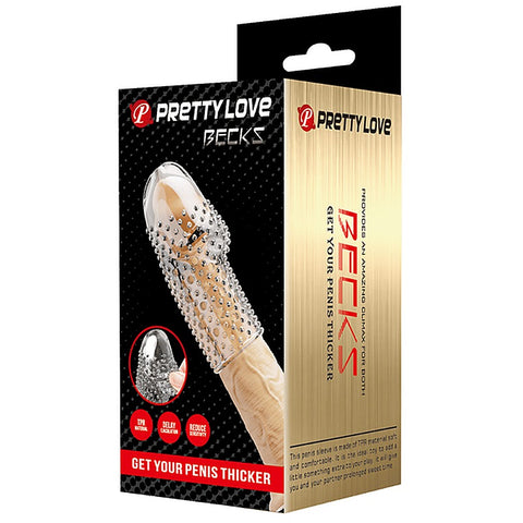 Becks Realistic Penis Extension Sleeve by Baile