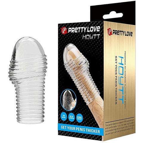 Hoytt Realistic Penis Extender Sleeve by Baile