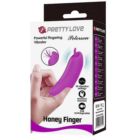 Rechargeable Honey Finger Vibrator by Baile