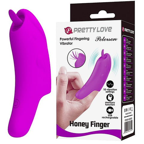 Rechargeable Honey Finger Vibrator by Baile