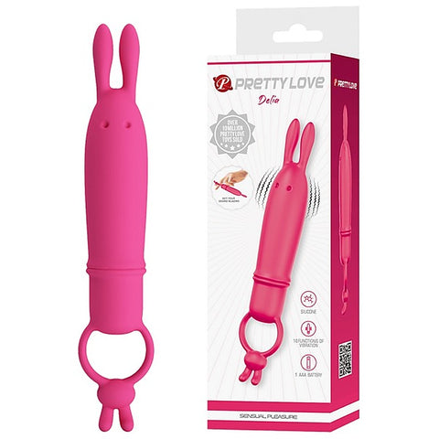 Delia Bunny 10 Functions Finger Vibrator by Baile