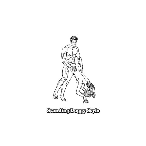 Sexiest Sex Positions Colouring Book by Wood Rocket