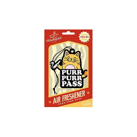 Purr Purr Pass Air Freshener by Wood Rocket