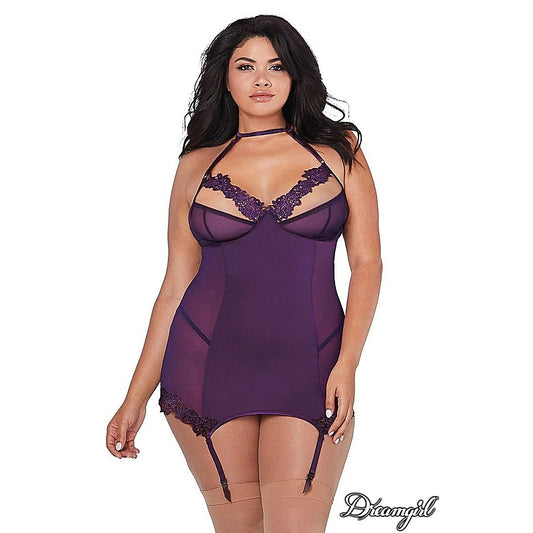 Sexy Womens Garterslip and G-String by Dream Girl Lingerie