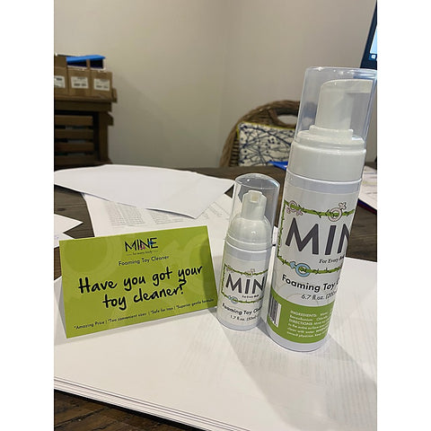 Foaming Anti Bacterial Adult Toy Cleaner by Mine