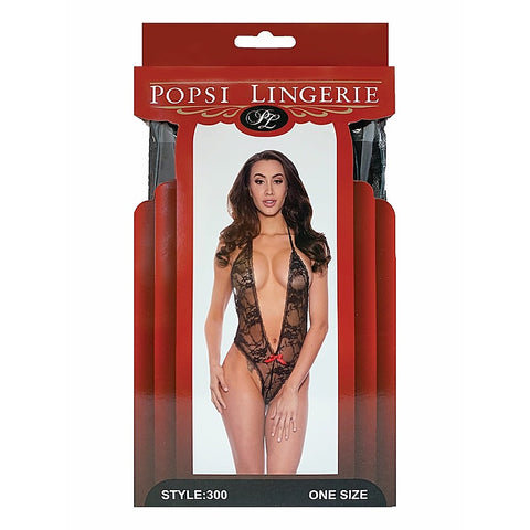 Full Body Womens Sexy Lace Teddy by Popsi Lingerie