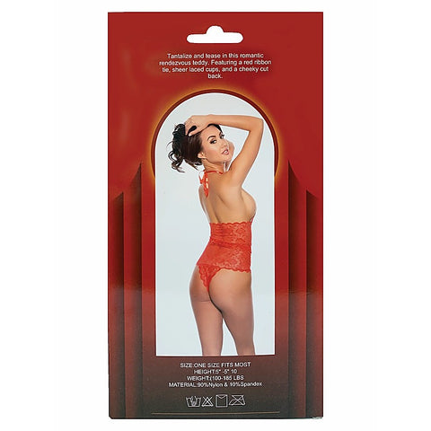 Romantic Rendezvous Womens Lace Teddy by Popsi Lingerie