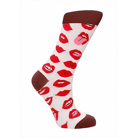Lip Love Print Sexy Socks by Shots Toys