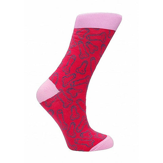 Cocky Print Sexy Socks by Shots Toys