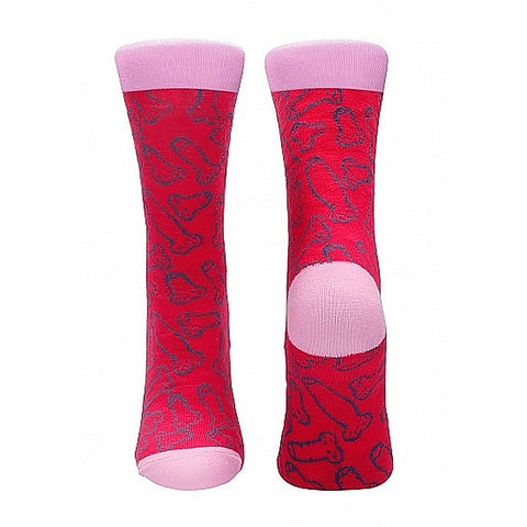 Cocky Print Sexy Socks by Shots Toys