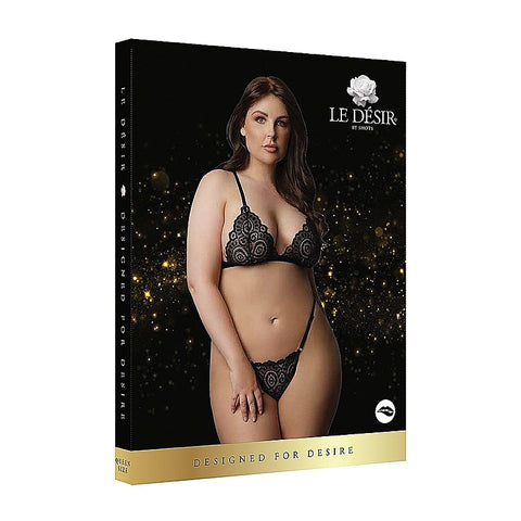 Magic Lace Velvet Sexy Womens Lingerie Set by Shots Toys