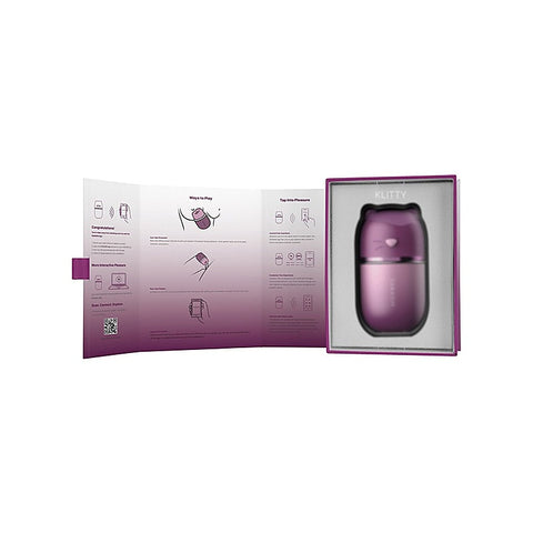 Klitty Dual Action Licking and Suction Massager by Svakom