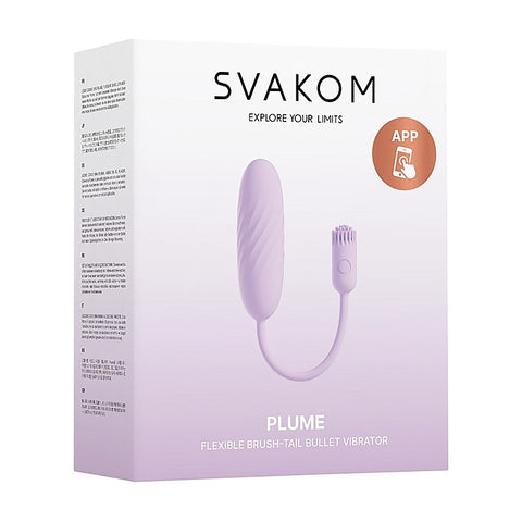 Plume Flexible Brush Tail Bullet Vibrator by Svakom