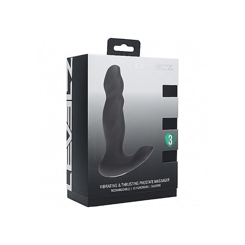 LEVELZ Vibrating & Thrusting Prostate Massager by Shots Toys