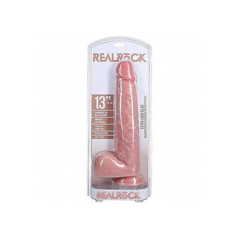 REALROCK Extra Long Realistic Dildo with Balls by Shots