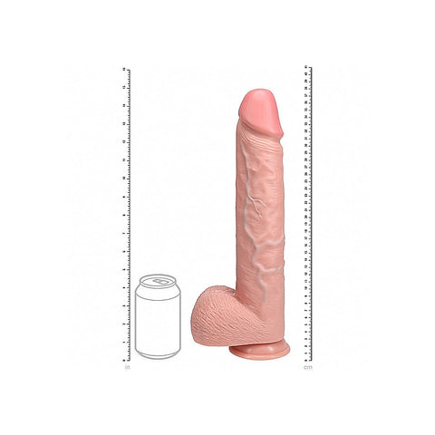 REALROCK Extra Long Realistic Dildo with Balls by Shots