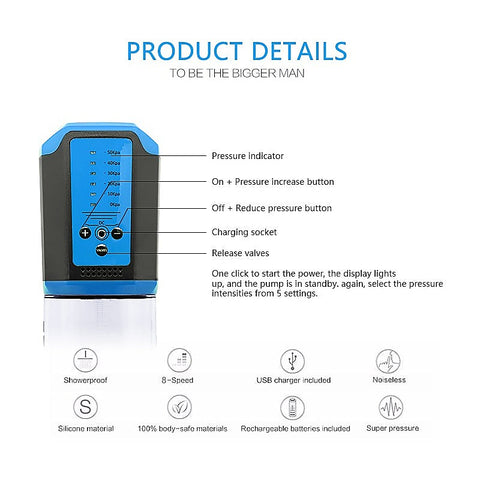 Intelligent Automatic Penis Pump by Shenzhen Canwin